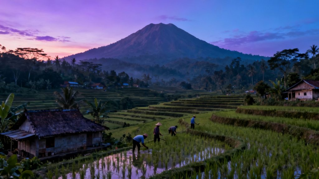 Foto panorama Kabupaten Kulon Progo.